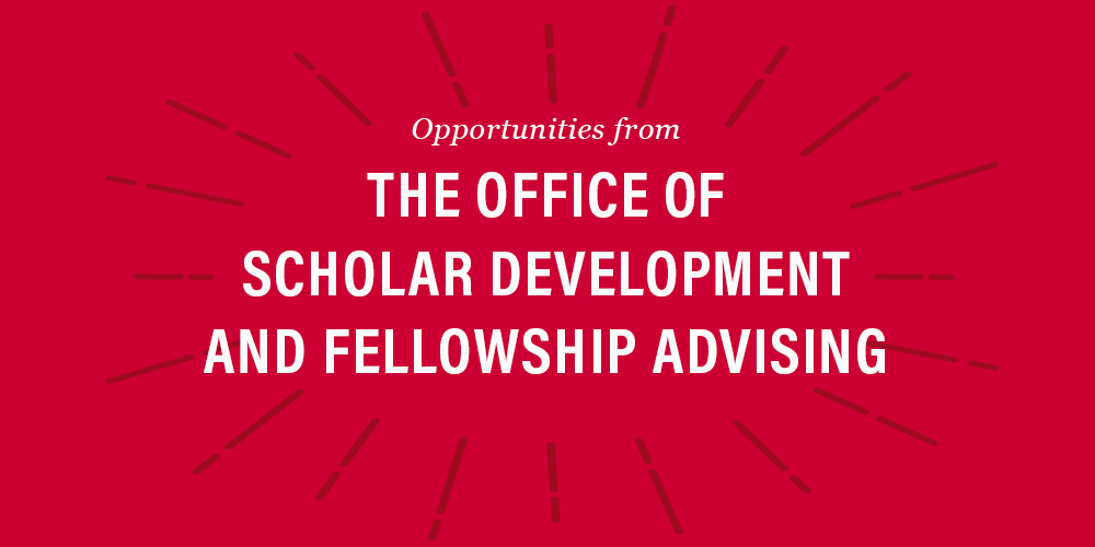 Office of Scholar Development and Fellowship Advising
